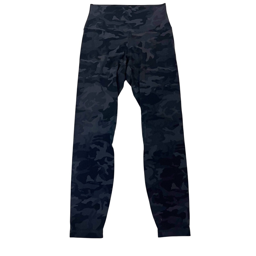 Lululemon Align High Rise Leggings 25 Heritage 365 Camo Deep Coal Multi Size 6